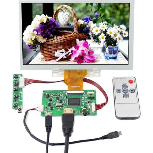 8 inch 800X480 LCD AT080TN64 with Board HD MI LCD Controller board Fit To Raspberry Pi