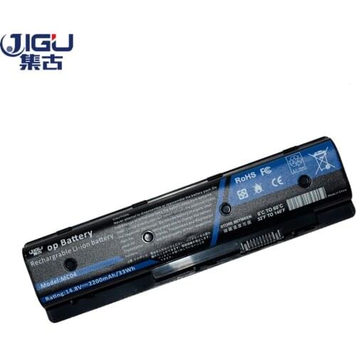 JIGU 14.8V 4CELLS Laptop Battery TPN-C123 806953-851 MC06 MC04 For HP for ENVY 17-r001TX 17-r200 m7-n000 17-r105ng