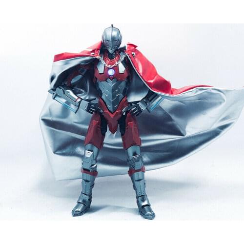 1/12th Doll Clothes Accessories Red Cloak Model for 6" Female & Male Toys