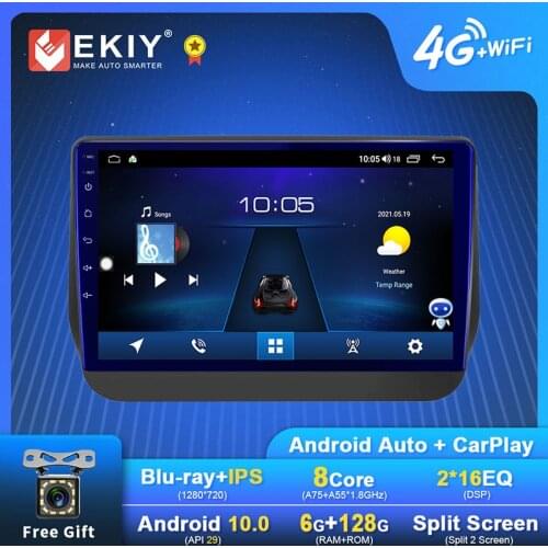 EKIY Android Car Radio For HYUNDAI H1 2017-2019 Navigation GPS 1280*720 IPS DSP Carplay Multimedia Video Player Auto Stereo DVD