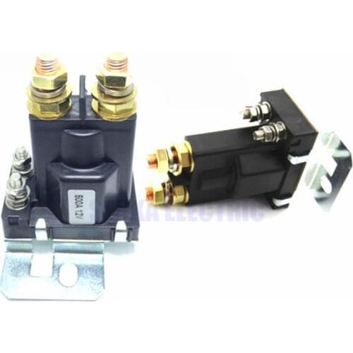 Automobile Car Start Relay 4 Pin 500A 12V 24V DC Car Power Switchar Power Switch Starting Relay Auto Start Contactor Heavy curr