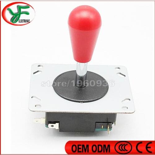 Free shipping HAPP Style Joystick Iron base Joystick with 4 Microswitch for arcade machine parts DIY arcade game parts