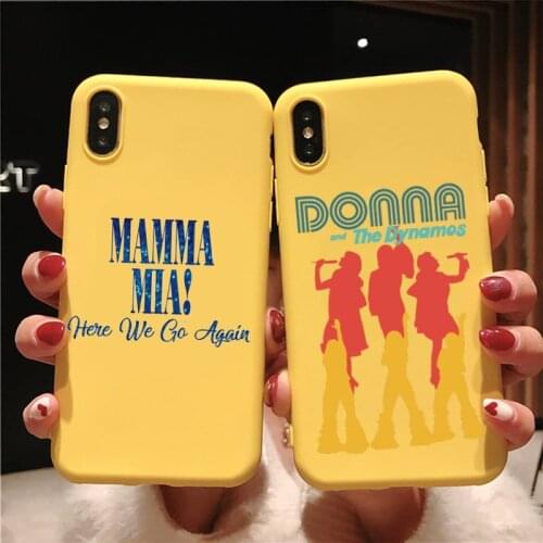 Mamma Mia Phone Case For iPhone 12 Mini 12 PRO Max 11 Pro XS MAX 8 7 6 6S Plus X XR Cover