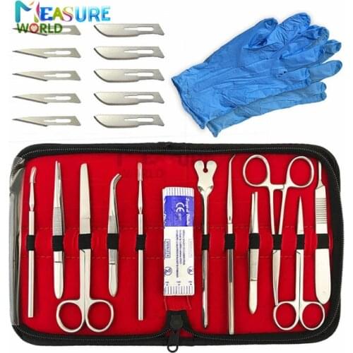 22 Pcs Advanced Dissection Kit Dissecting Anatomy Biology Students Scalpel Instruments Lab Veterinary Tools