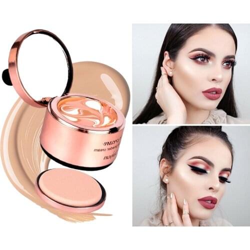 Face Foundation Base Makeup Professional Face Matte Finish Liquid Make Up Concealer Cream Waterproof Brand Natural Cosmetic