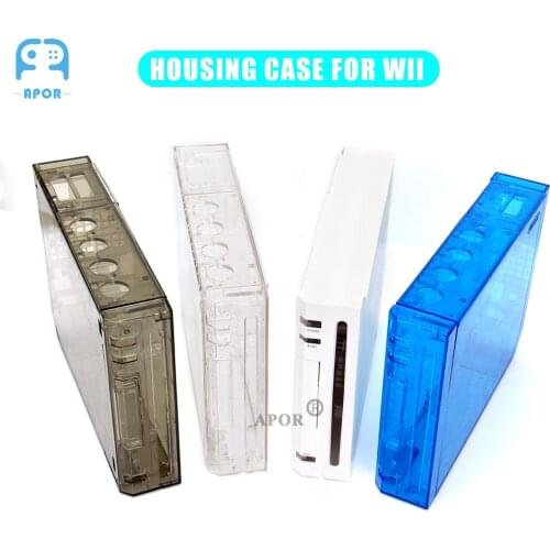Transparent Full Host Shell Case Housing For Nintend Wii Replacement Case Cover For Wii Console Dropshipping