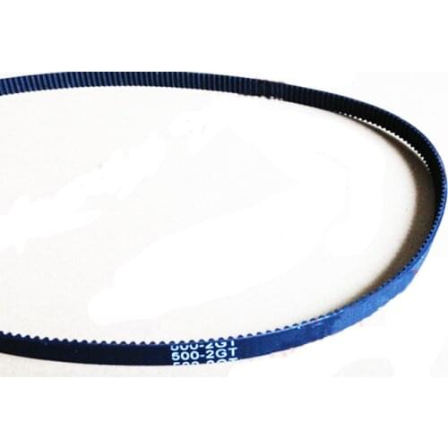 GT2 Timing Belt, Closed-loop, Endless, 6mm width, 500mm length, 250 teeth