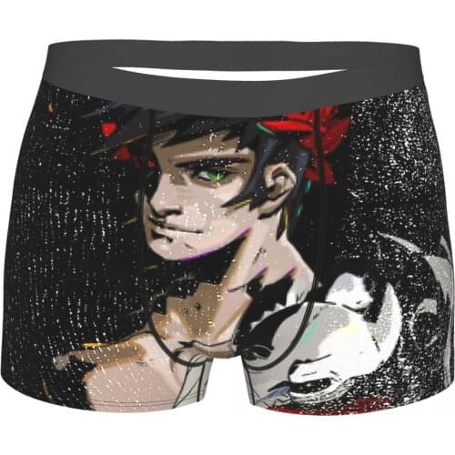Zagreus Hades Roguelike Action Role-playing Game Underpants Breathbale Panties Man Underwear Ventilate Shorts Boxer Briefs