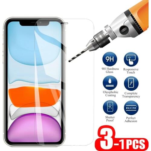 1-3PCS Display Touch Protective Glass Screen glasses For Apple iPhone 11 Pro Max Screen Protector Film For iPhone 11 Pro Max