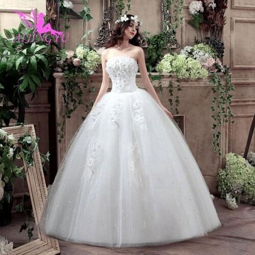 AIJINGYU dresses weddingdress 2021 wedding short bridal dress elegant WK849