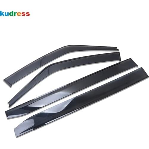 Car Window Deflectors For Nissan Serena 2019 2020 Window Sun Guard Rain Vent Visor Cover Trim Wind Deflector Sticker Accessories