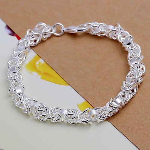 Free shipping jewelry silver plated jewelry bracelet fine fashion bracelet top quality wholesale and retail SMTH073