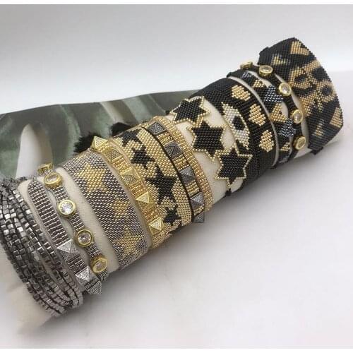 ZHONGVI Miyuki Bead Bracelets Star Bracelets For Women Fashion Mexican Pulseras Femme Gift Adjustable Jewelry 2020 Jewellery