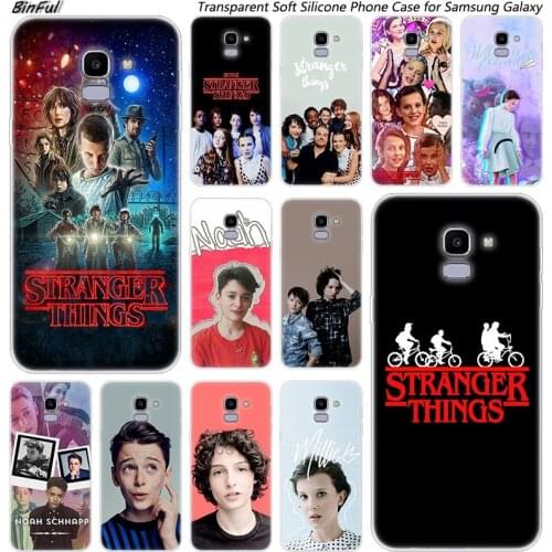 Hot Stranger Things Soft Silicone Case For Samsung Galaxy J8 J6 J4 2018 J2 Core J5 J6 J7 Prime J3 2016 2017 EU J4 Plus Cover