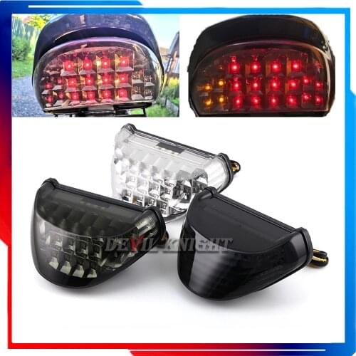 For light Taillight Turn Signals LED Indicators Integrated Lamp For Kawasaki Ninja ZX12R ZX 12R 2000-2005