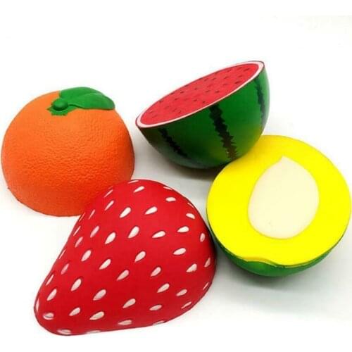 Stretchy Large Super Giant Soft Squishy Watermelon​ Strawberry Orange Slow Risin