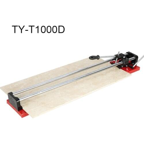 TY-T1000D Professional Manual Tile Cutter Portable Hand Push Knife Ceramic Tile Cutter Wall Floor Tile Cutting Machine 1000MM