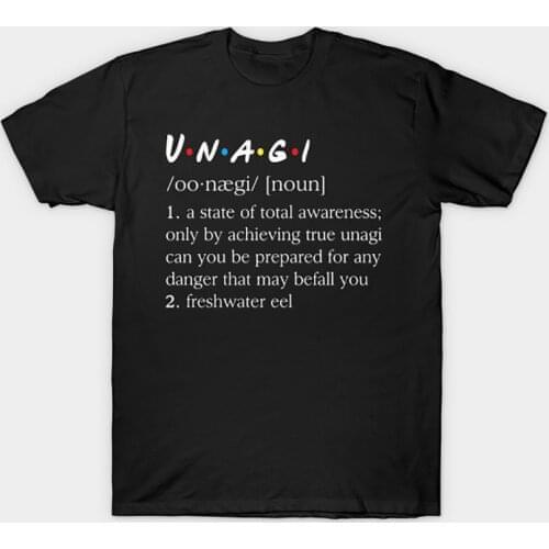 Unagi ( Friends Dictionary ) T - Shirt Friends T Shirt Joey Tribbiani Chandler Bing Monica Geller Phoebe Buffay