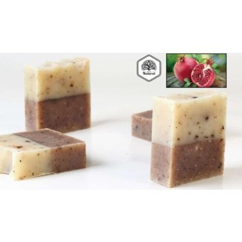 Pomegranate Soap Only Natural Organic Herbal Deep Cleansing Handmade Soap Facial Care Scented Soap Vitamin C And Vitamin B2