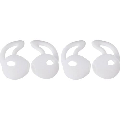 LX9A 2Pairs Silicone Headset Earbuds Cover Anti-Lost Ear hook case for Apple