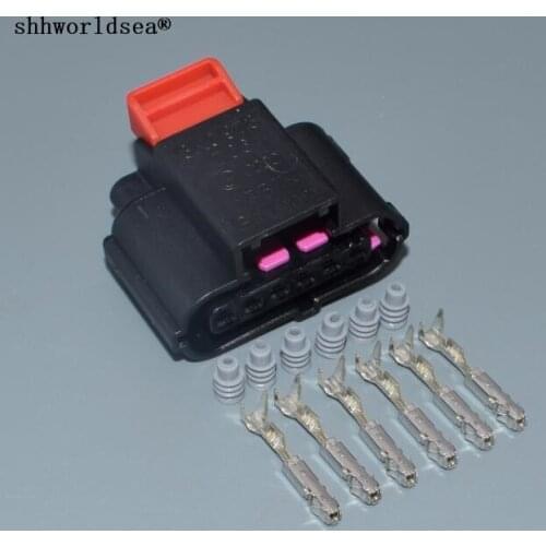 Worldgolden 6pin 1.5mm 06-08 for Audi A3 VW Skoda VOLVO Accelerator pedal position sensor Throttle pedal Connector 8K0 973 706