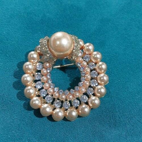 Morkopela Simulated Pearl Enamel Brooches for Women Cute Romantic Elegant Suit Dress Brooch Pin Costume Pins Accessories Gift