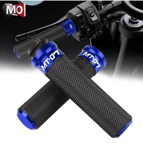 22MM Motorcycle Handlebar Grips Cover Slider Protector Cap Hand Bar End For YAMAHA MT07 FZ07 MT-07 FZ-07 MT FZ 07 2014-2018