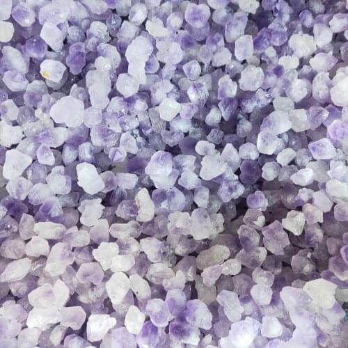 Natural Crystal Mixed Stone Amethyst Chips Crushed Stone Healing Crystal Jewelry Making Home Decor Or Fish Tank Stone