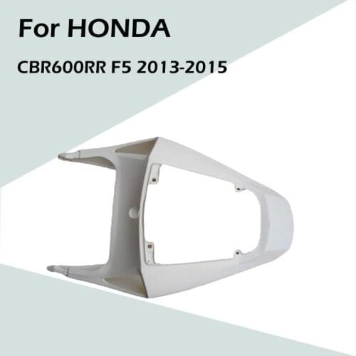 For HONDA CBR600RR F5 2013 2014 2015 Motorcycle Unpainted Rear Tail Cover ABS Injection Fairings CBR 600 RR F5 13-15 Accessories