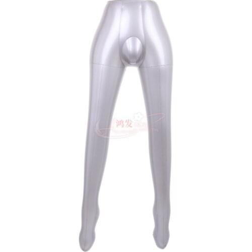 New Male Man Leg Pants Trousers Underwear Inflatable Mannequin Dummy Torso Model