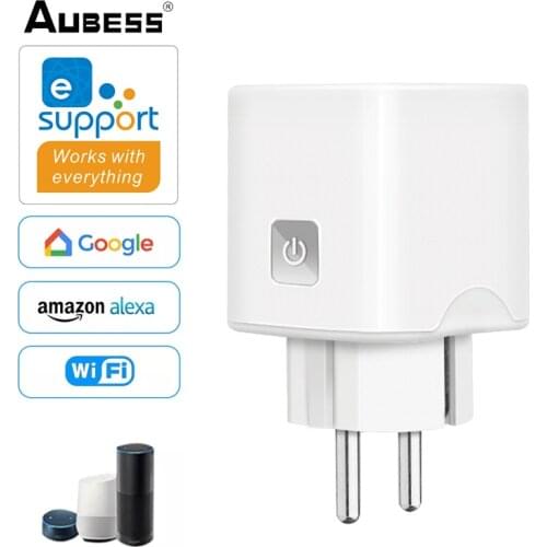 Ewelink WIFI Smart Plug EU 10A Wireless Control On/off Diy Automation Residential Work With Alexa Echo Google Yandex Alice Ifttt