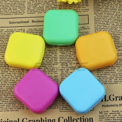 Porfessional Mini Mirror Contact Lens Travel Kit Easy Carry Case Storage Holder Container Box F05