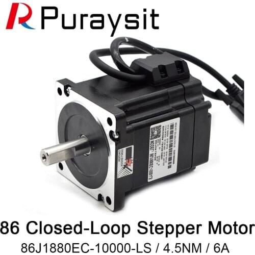 NEMA34 86 Closed-Loop Stepper Motor 86J1880EC-1000-LS 4.5NM 6A