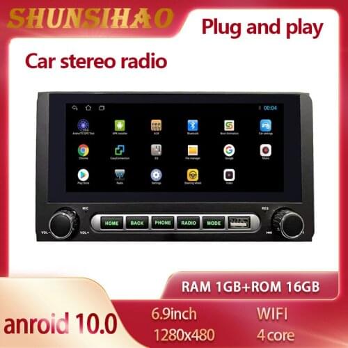 Ouchuangbo 1DIN 16GB For 6.9 inch Toyota Camry Tarago Yaris Celica Android 10 multimedia player GPS navi car radio audio stereo