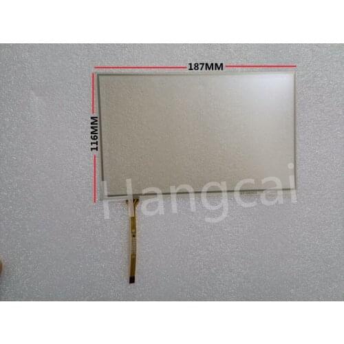 ST-08003 New 8 inch 4 line flexible resistive touch screen panel 187 * 116 MM