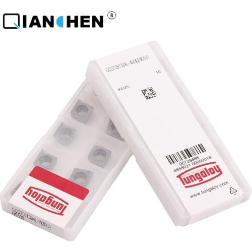 Tungaloy CCGT09T304L-W20(J) NS530 CCGT060202L-W15 NS9530 Carbide CNC Inserts CNC Japan 10pcs Internal Turning Tool Hard Alloy