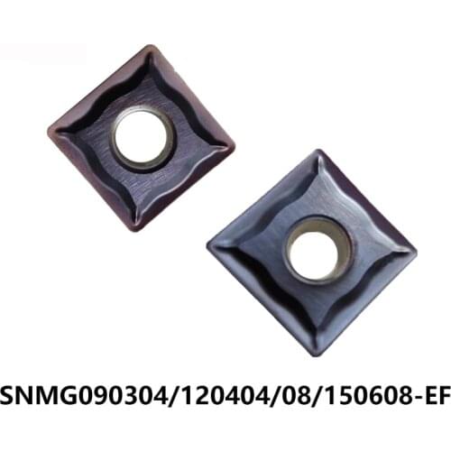 Carbide Inserts SNMG SNMG090304-EF SNMG120404-EF SNMG120408-EF YBG205 SNMG150608-EF YBG202 YBM153 Turning Tool Cutter CNC