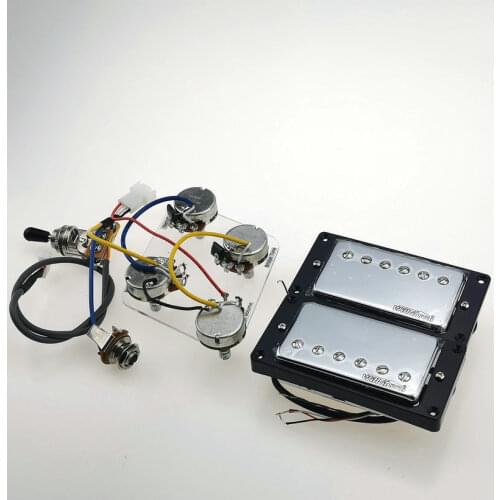 Wilkinson LP Pickups Humbucker Ceramics Electric Guitar Pickups With Wiring Harness