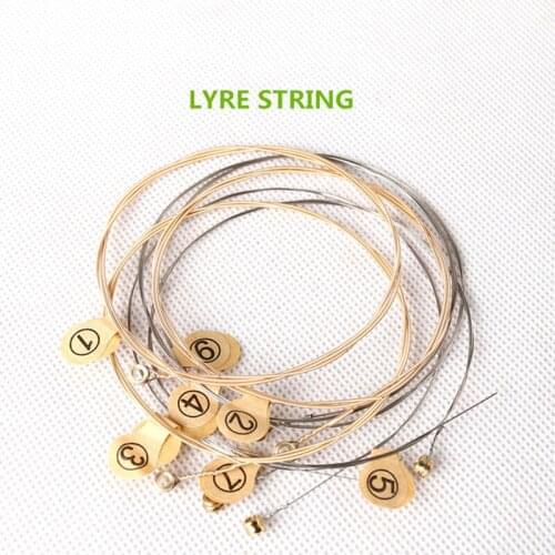 7 strings Music lyre strings Harp string musical instrument diy kit