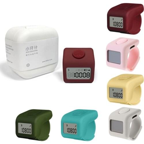 9 Channel Handheld Buddha Beads Counter Light Weight Small Voulme Rolling Beads Calculator Electric Beads Counting Tool