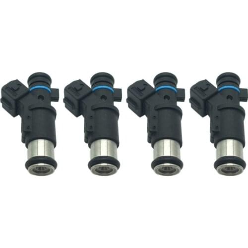4Pcs Car Fuel injector for Peugeot 106 206 306 Partner 01F002A Citroen 1.4 KFV Petrol OEM 1984E0 01F002A 0280156357 348001