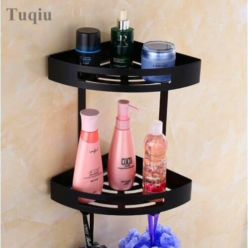 Free Shipping Rose Gold Stainless Steel Bathroom Soap Dish Bath Shower Shelf Bath Shampoo Holder Basket Holder Corner shelf