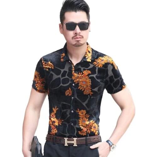 DG FIEMII Short Sleeve T-shirts For Men