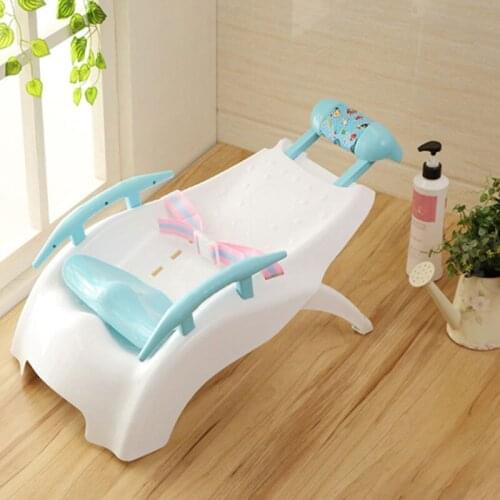Eco-friendly without musical baby shower chair plastic shampoo chair