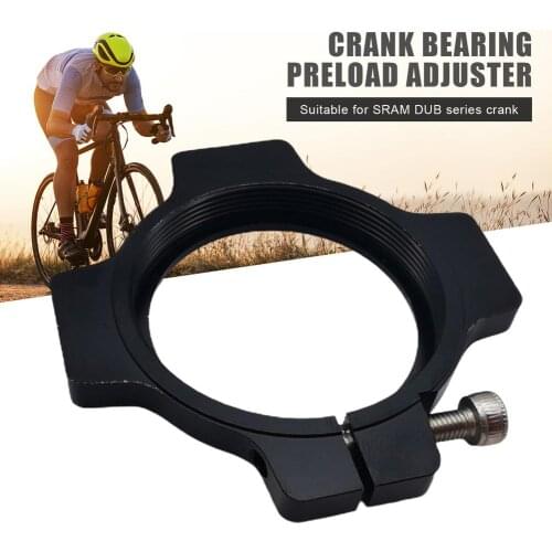 Alloy Bottom Bracket Preload Adjuster Kit For SRAM DUB Crank Spindles Waterproof Crank Set Axis Parts Bicycle Accessories