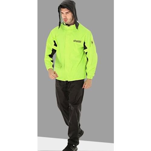 2019 Men Motorcycle Raincoat Jacket Plastic Waterproof Overall Raincoat Poncho Hiking Outdoor Regenponcho Rain Gear QEA60YY