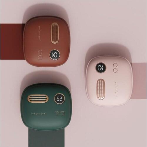 Portable Charging Hand Warmer retro hand warmer power bank digital display powerbank USB heater Two Side warm for travel home