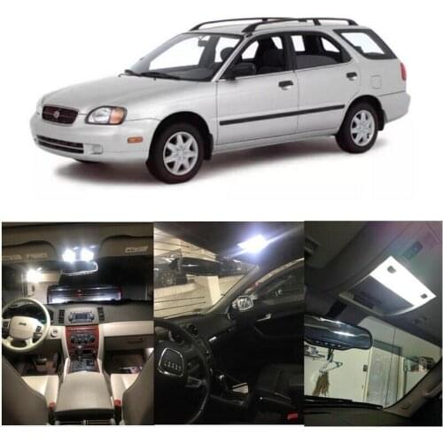 Interior Led lights For 2000 Suzuki Esteem Swift Grand Vitara Vitara Dome Light Map Light Courtesy Door Light