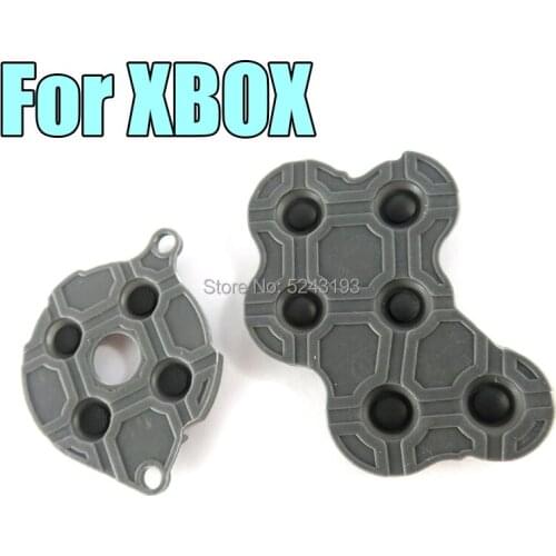 5Sets For XBOX GEN 1ST conductive Controller Conductive Silicon Rubber Button Contact Pad ABXY Repair For XBOX