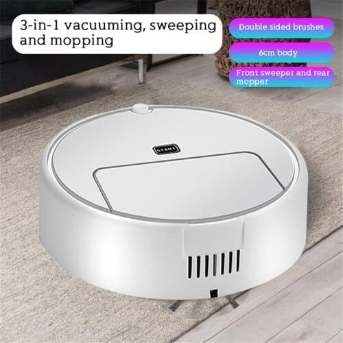 Automatic Robot 3-In-1 Smart Wireless Sweeping Vacuum Cleaner Dry Wet Cleaning Machine Charging Intelligent Vacuum Cleaner